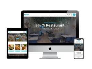 Em Oi Vietnamese Restaurant Website Design SiteGlow Hamilton Websites