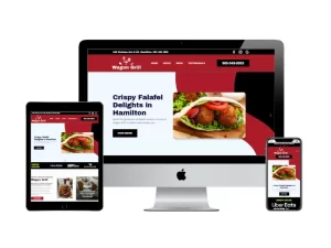 Wagon Grill Website Design SiteGlow Hamilton Websites